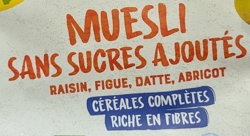mention sans sucre ajouté